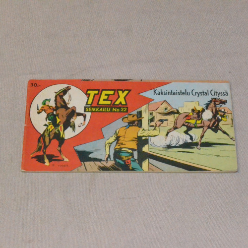 Tex liuska 22 - 1960 Kaksintaistelu Crystal Cityssä (8. vsk)